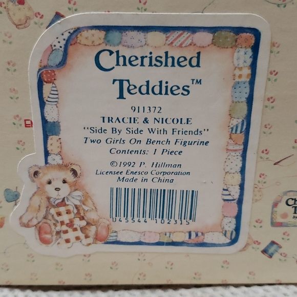 Cherished Teddies, Tracy and Nicole with box - Picture 7 of 7